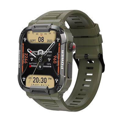 MK66 Sport Smart Watch Outdoor IP68 ضد آب سلامت خون اکسیژن ردیاب تناسب اندام