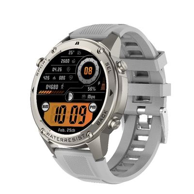 AMOLED Sport GPS Smartwatch DM56 L1+L5 دو فرکانس 5ATM قطب نما ضد آب ساعت هوشمند