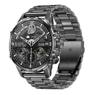 CF53 ساعت هوشمند مرد در فضای باز با چراغ قوه 1.75 اینچ ضربان قلب 600mAh